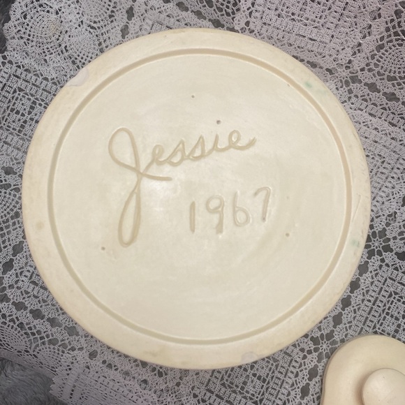 Beautiful Vintage Multi-Colored Floral Pottery Ceramic Pitcher
17" tall - Picture 8 of 16